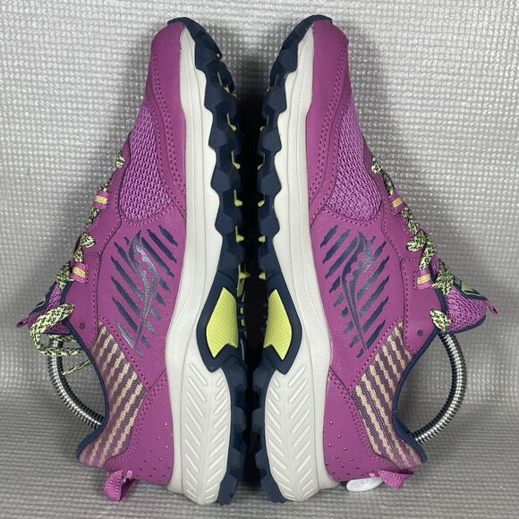 Saucony Excursion TR15 Womens Size 8.5 Purple Running Walking Casual Sneakers - Picture 6 of 11